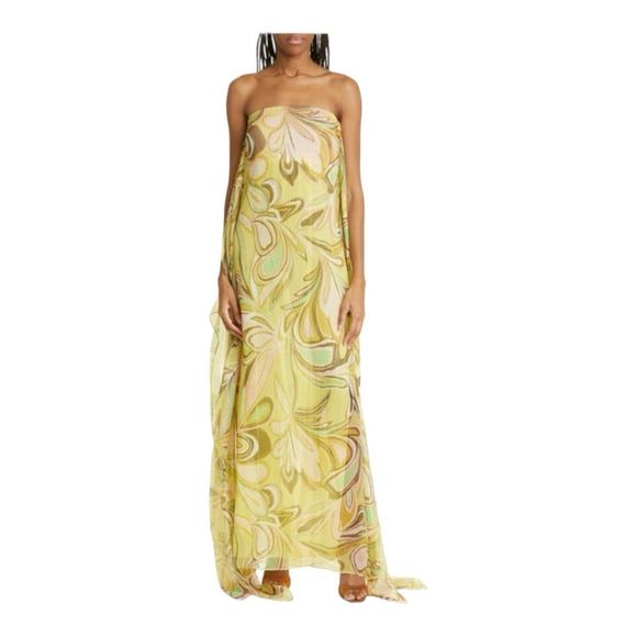 Alexis Cami Dress in Yellow Golden Ethereal Size XS - Picture 3 of 14